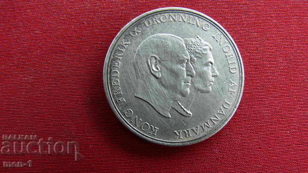 Denmark 5 Kroner, 1960 Denmark 5 Kroner, 1960