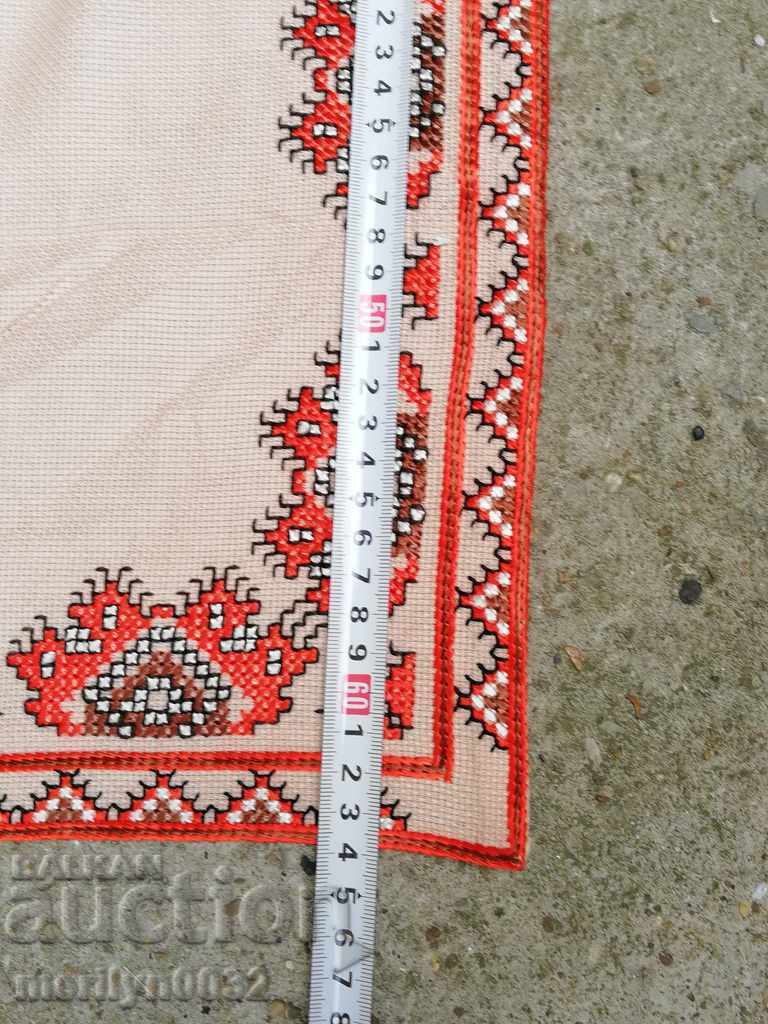 Delivery of Old embroidered check, tablecloth, milo, Bulgarian embroidery Delivery of Old embroidered check, tablecloth, milo, Bulgarian embroidery