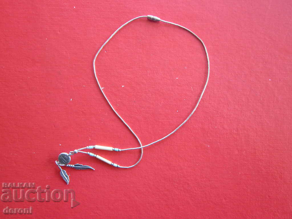 Designer Silver Necklace Medallion 925 - 6 Designer Silver Necklace Medallion 925 - 6