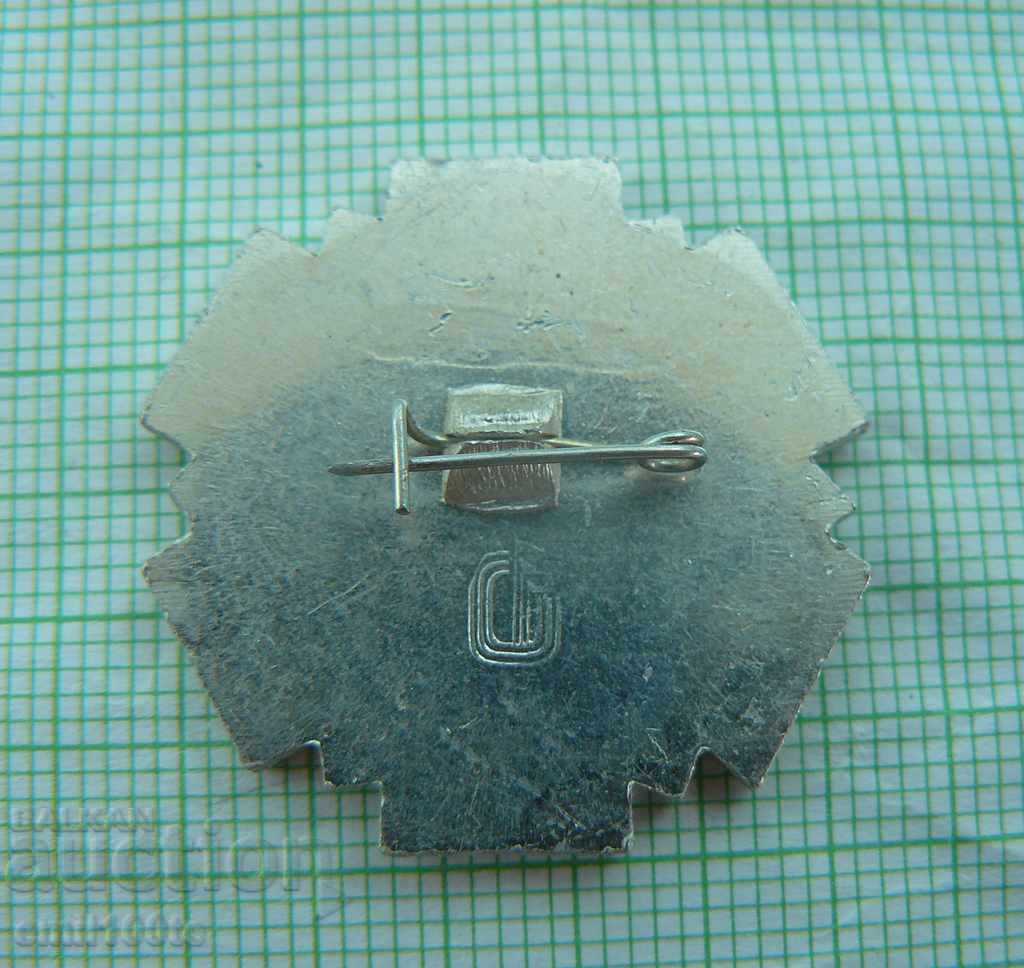 Delivery of Badge-World Championship Motorcycling on Ice Moscow 1984 Delivery of Badge-World Championship Motorcycling on Ice Moscow 1984