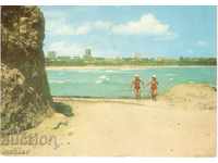 Old card - Kiten, the southern beach