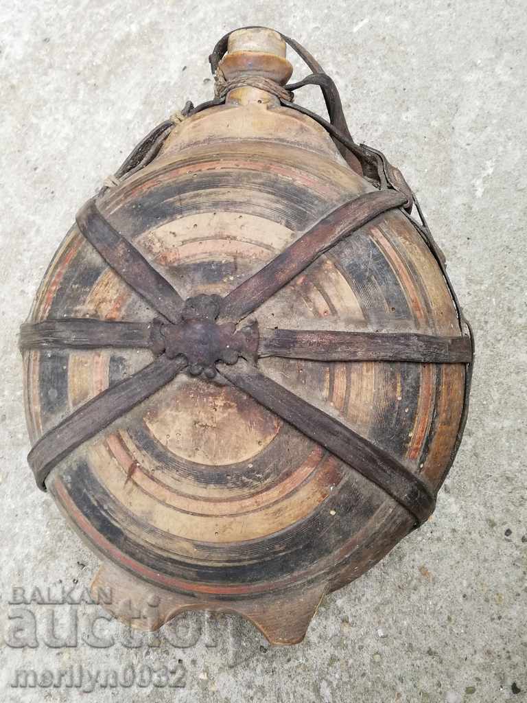 Painted cracker, wooden bucket - 6 Painted cracker, wooden bucket - 6