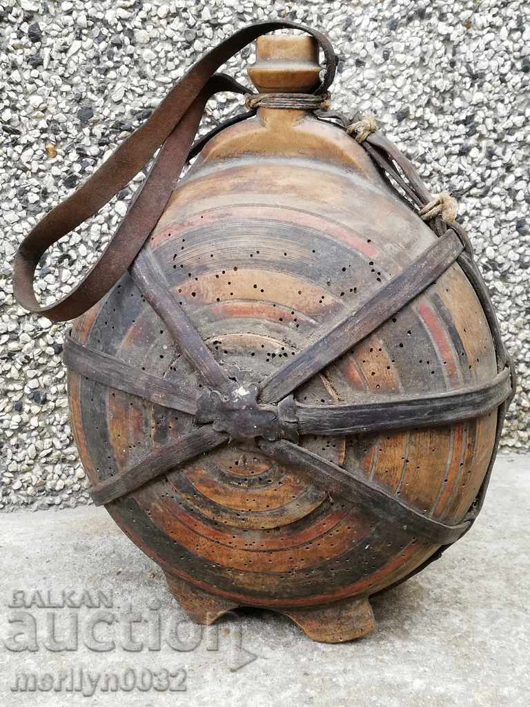 Painted baklica, bakkel, the wooden one Painted baklica, bakkel, the wooden one