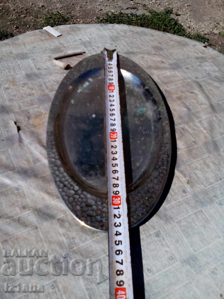 Delivery of Old brass tray Delivery of Old brass tray