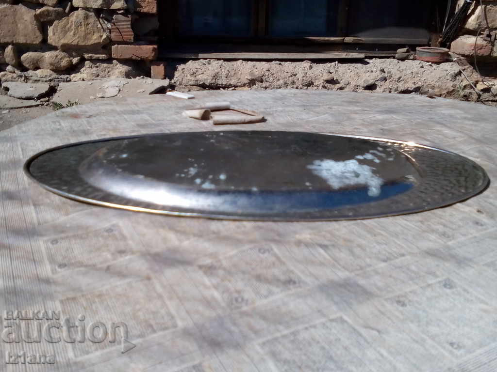 Old brass tray - 7 Old brass tray - 7