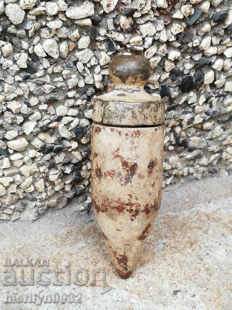 Vechiul otoman cu plumb de bronz instrument de greutate REDKAZH - 5