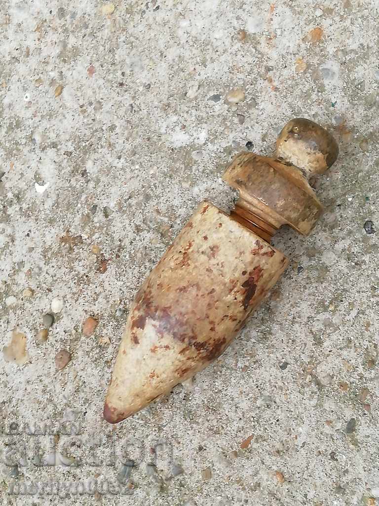 Vechiul otoman cu plumb de bronz instrument de greutate REDKAZH - 6