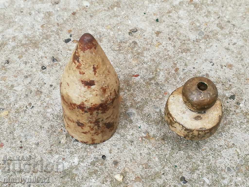 Vechiul otoman cu plumb de bronz instrument de greutate REDKAZH - 7