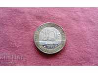 10 francs 1988 - France (bimetal)