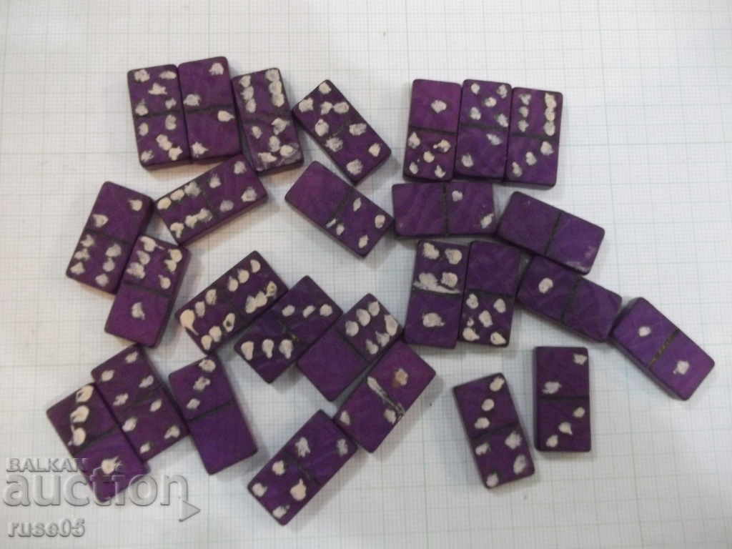 Domino a little wooden - 5