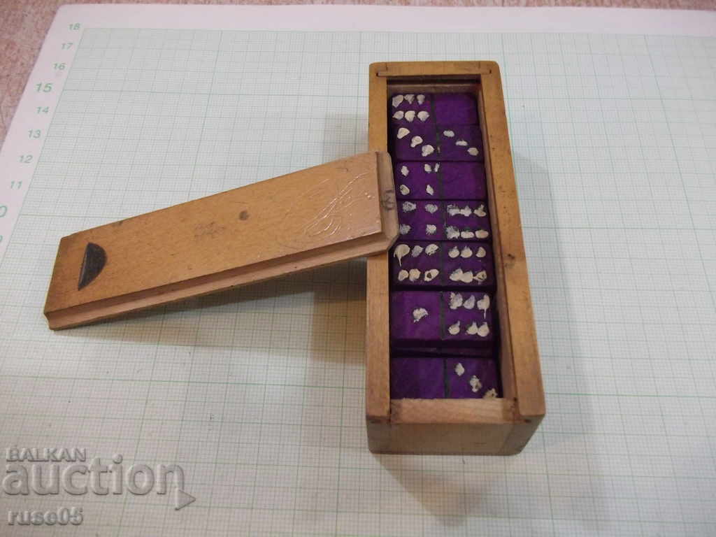Domino a little wooden - 6