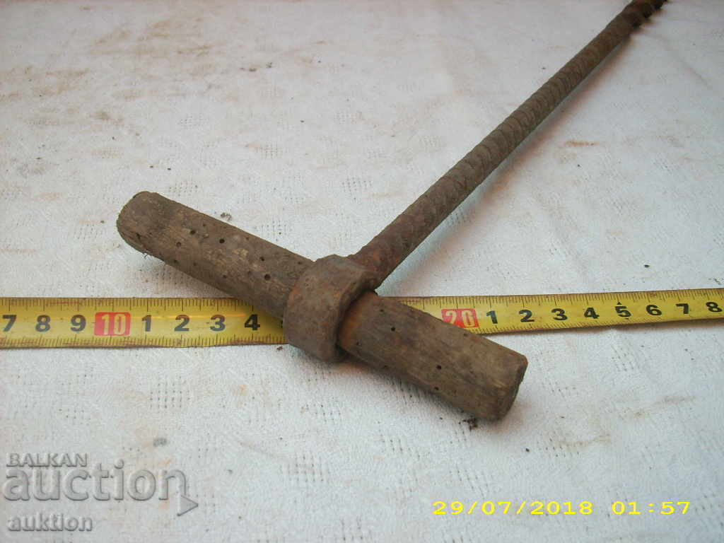 OLD FORGED DRILL, MITCAP - 5 OLD FORGED DRILL, MITCAP - 5