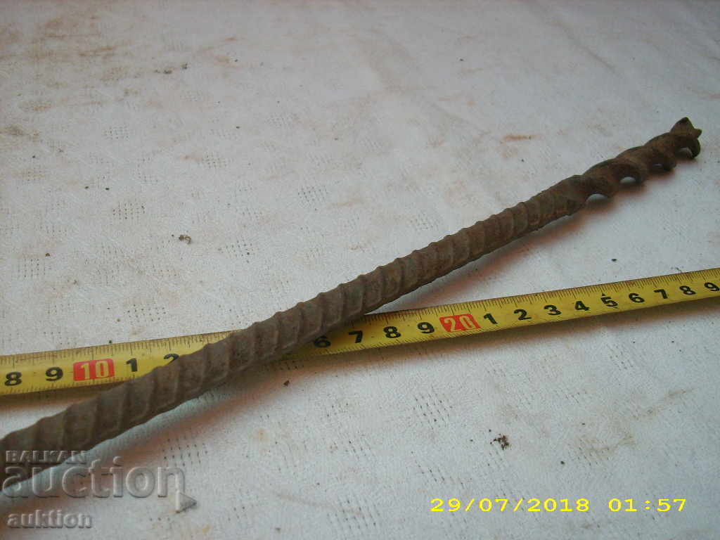 OLD FORGED DRILL, MITCAP - 6 OLD FORGED DRILL, MITCAP - 6