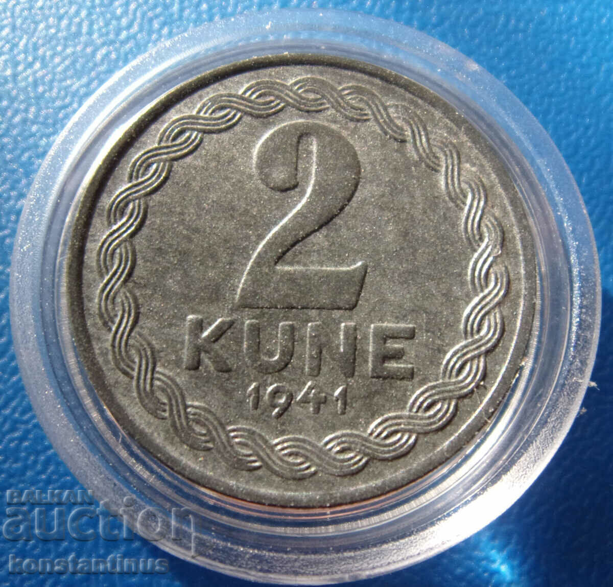 Croatia 2 Kuni 1941 UNC Σπάνιο