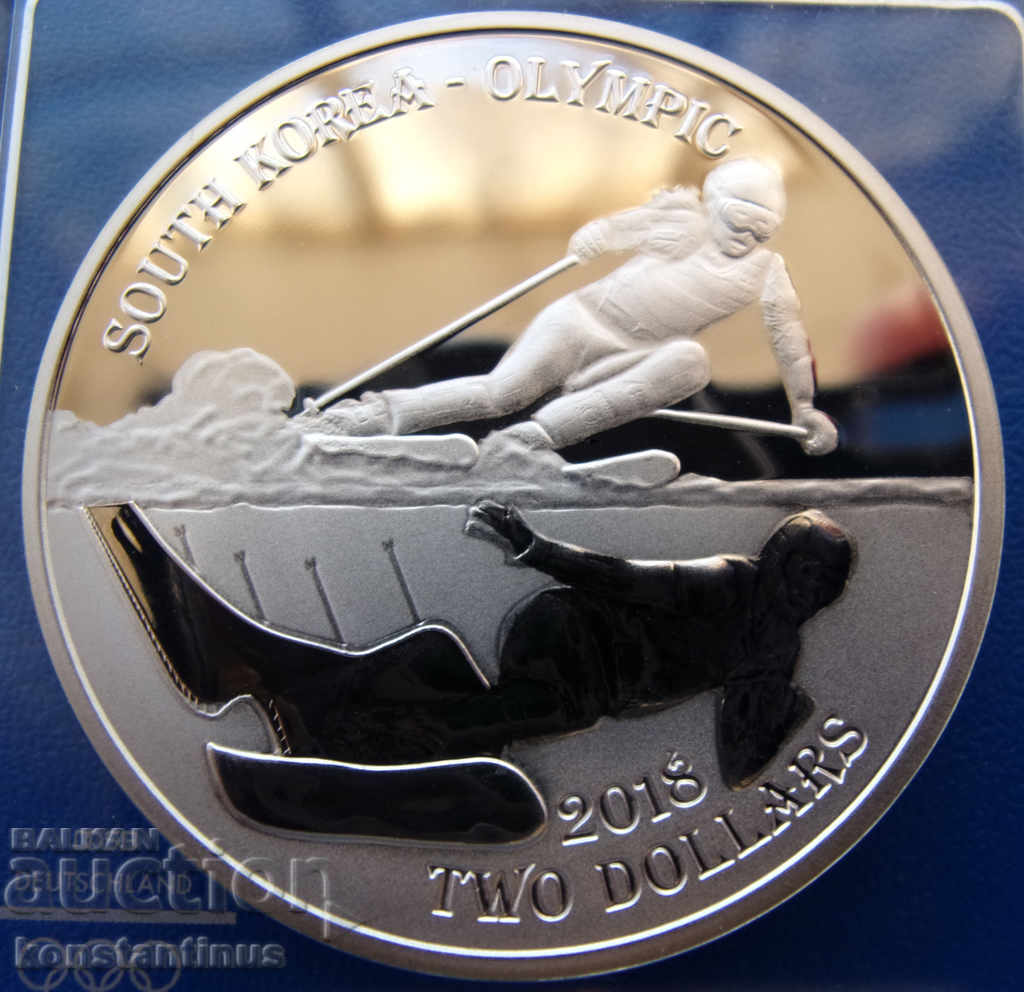 Fiji 2 USD 2017 UNC PROOF Rar cu preț € 63.91 | 125.00 BGN