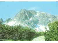 Стара картичка - Рила, връх Ловница