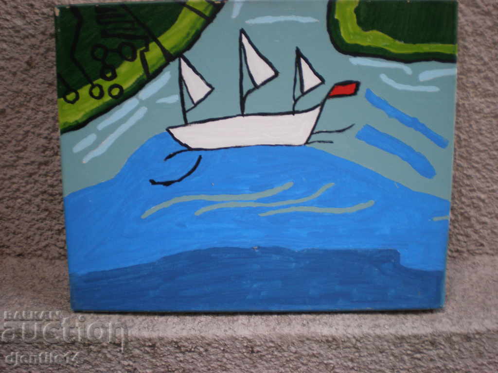 pictură, ulei, pânză