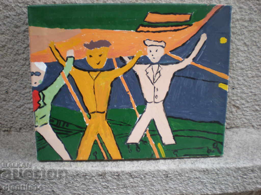 picture, oil, canvas with price 60.00 BGN | € 30.68