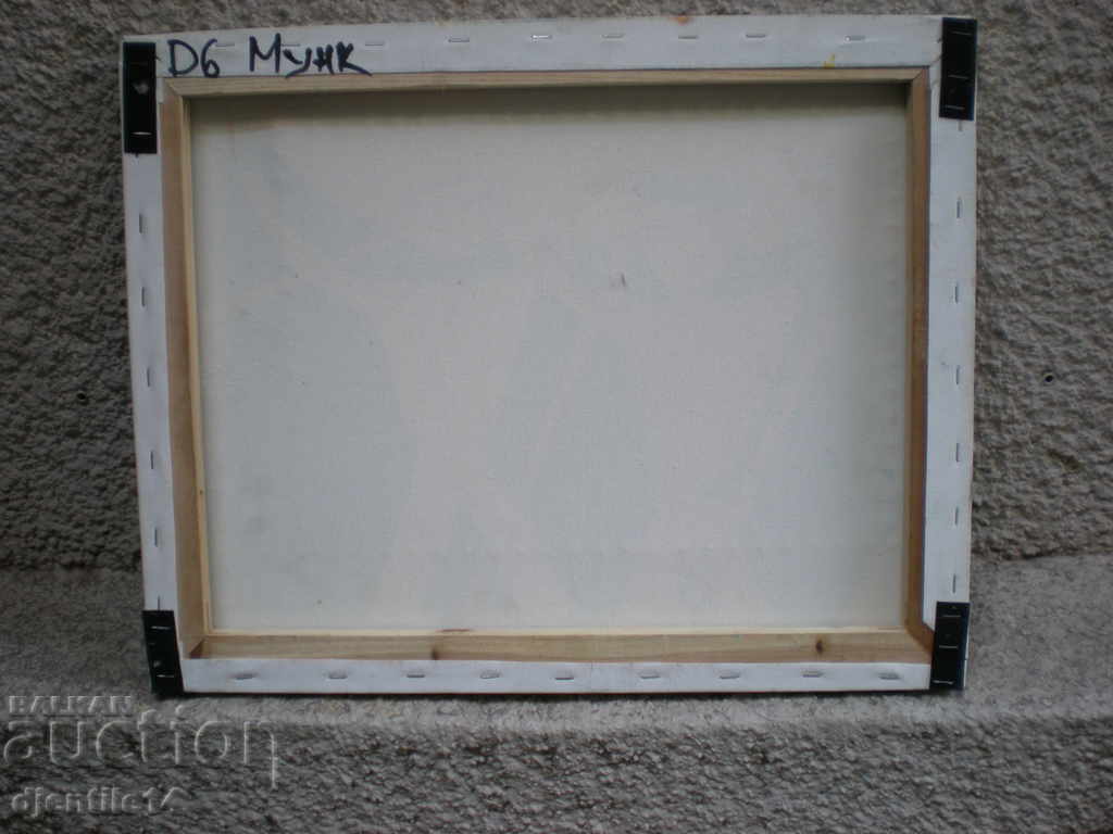 Delivery of picture, oil, canvas