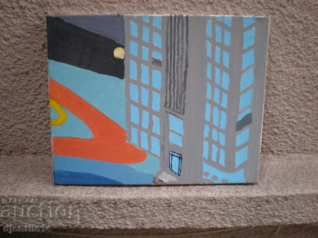 pictură, ulei, pânză