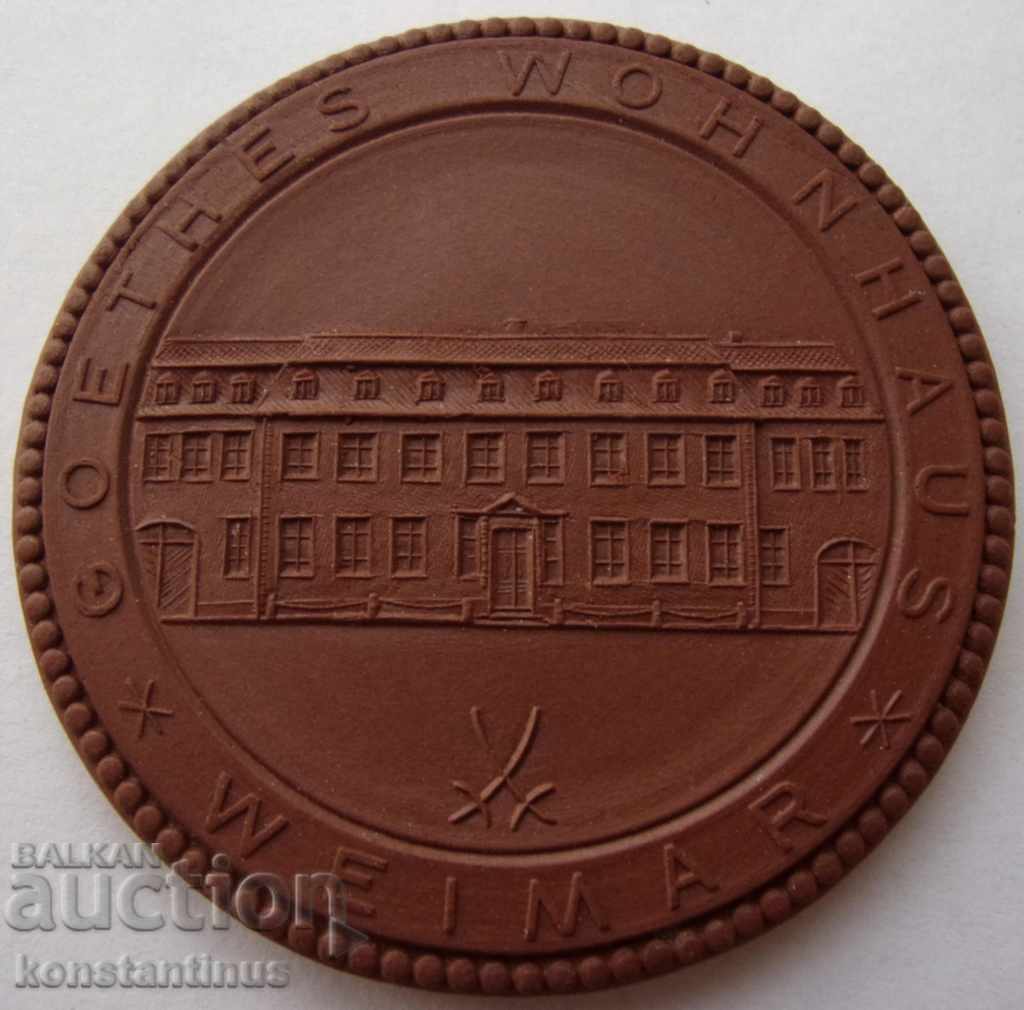 Porțelan, Wolfgang von Goethe 1920 18,6g 50 mm cu preț € 28.12 | 55.00 BGN