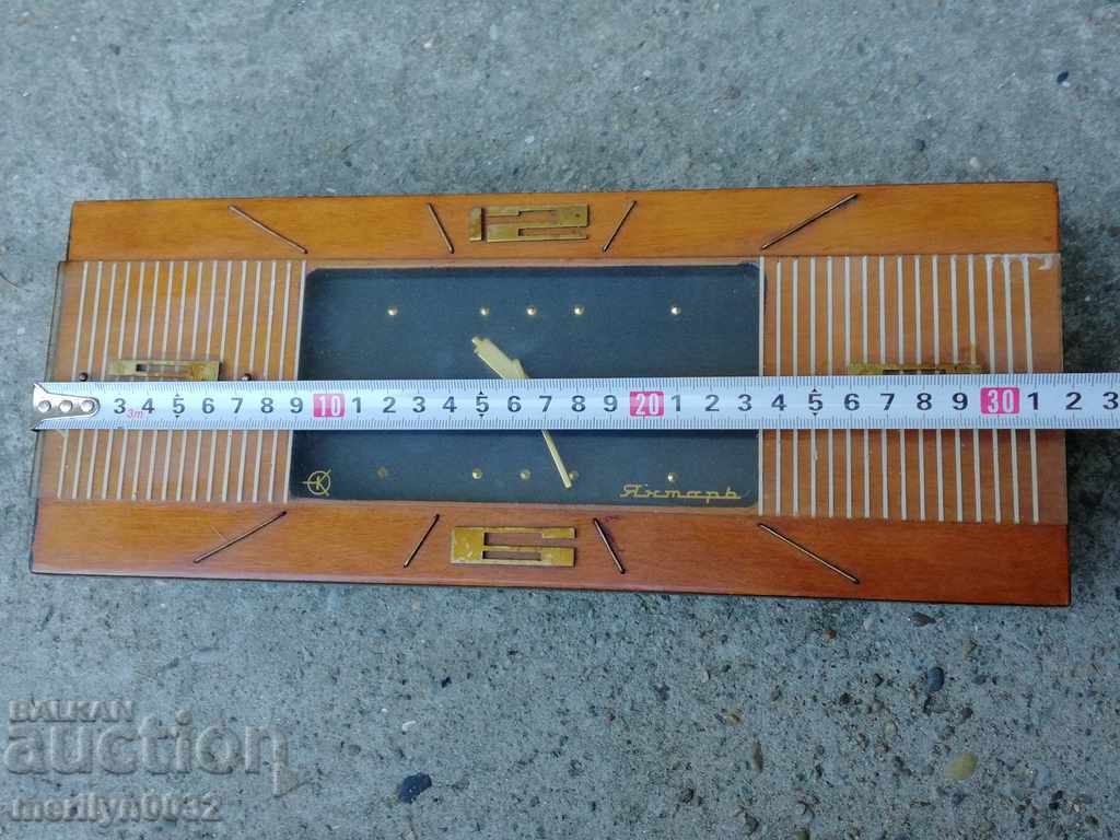 Auction Clock Clock "Jantar, USSR alarm clock Auction Clock Clock "Jantar, USSR alarm clock