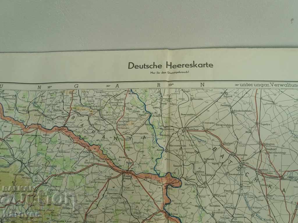 Licitație Harta Deutsche Reich 1941