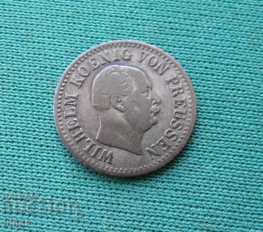 Прусия  Германия  ½  Грош  1868 А  Сребро  Рядка Монета с цена € 13.11 | 25.64 лв.