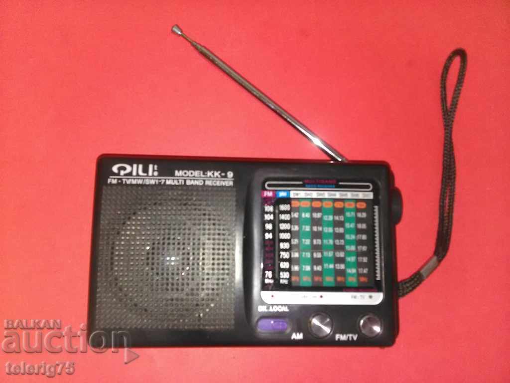 Радио'Pili-KK-9'-FM.TV/MW/SW1-7 Multi Band Receiver