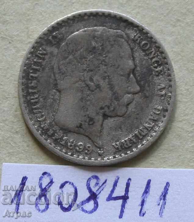 10 σ. 1899 Δανία - ασήμι, σπάνια με τιμή € 6.39 | 12.50 BGN