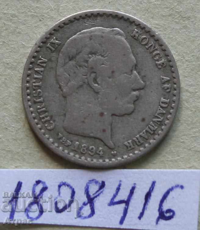 10 σσ. 1894 Δανία - ασήμι, σπάνια με τιμή € 4.60 | 9.00 BGN 10 σσ. 1894 Δανία - ασήμι, σπάνια με τιμή € 4.60 | 9.00 BGN