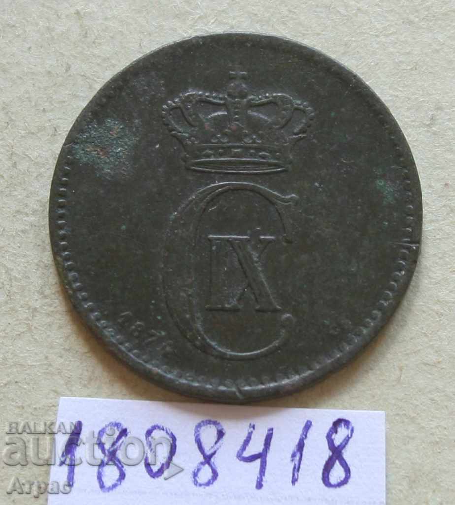 2 σ. 1874 Δανία -, σπάνια με τιμή € 2.56 | 5.01 BGN