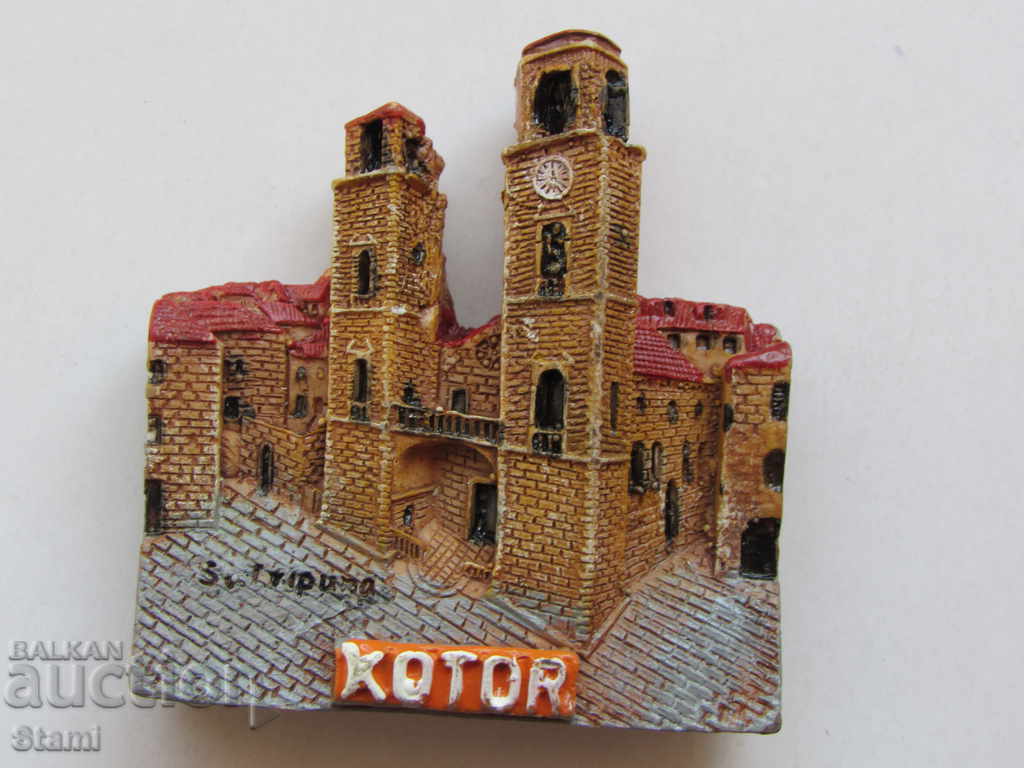 Auction  Authentic 3D Magnet from Montenegro, series-7