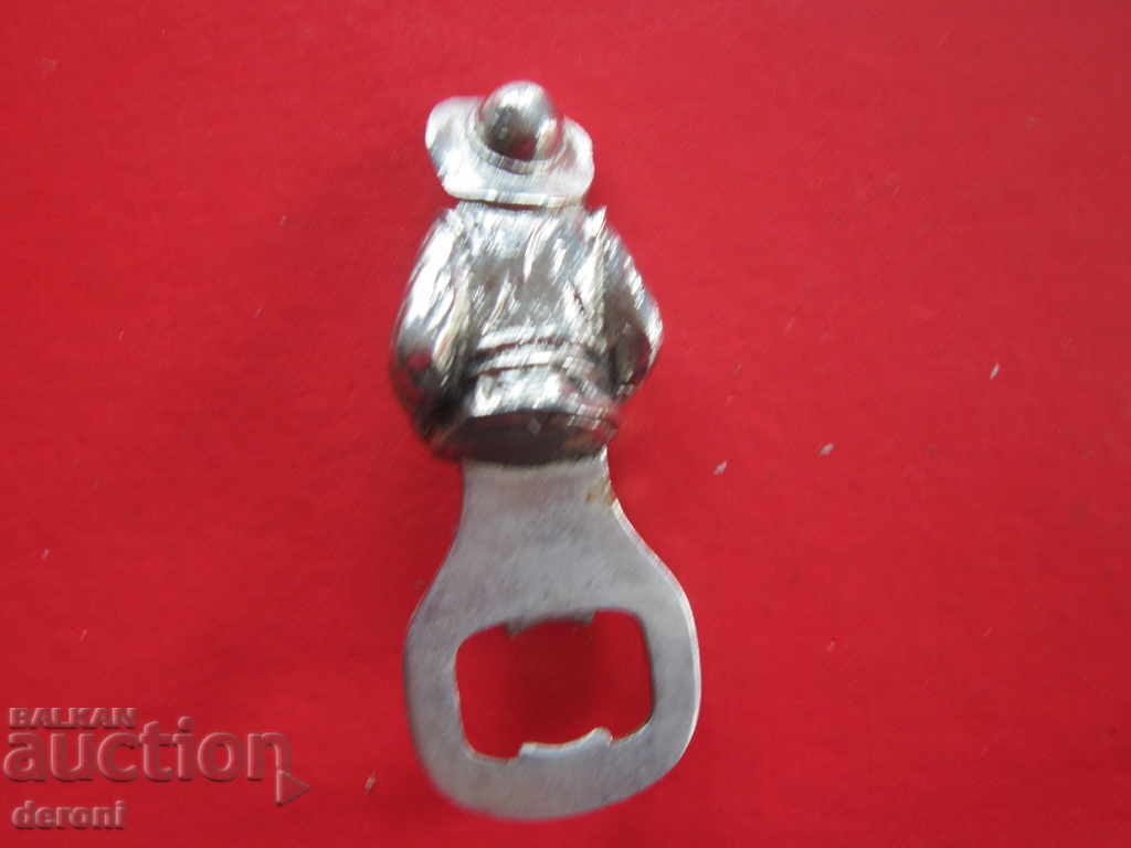 Auction Unique bronze opener for Mexican bandit corkscrew Auction Unique bronze opener for Mexican bandit corkscrew