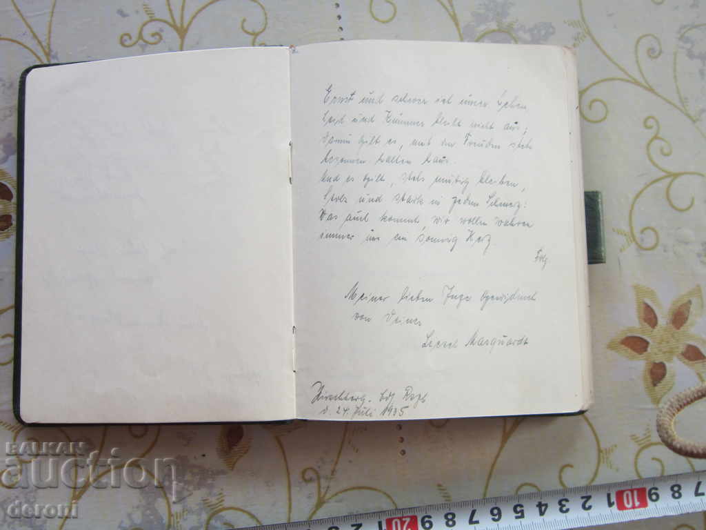 Auction  Original diary notebook German lexicon Third Reich