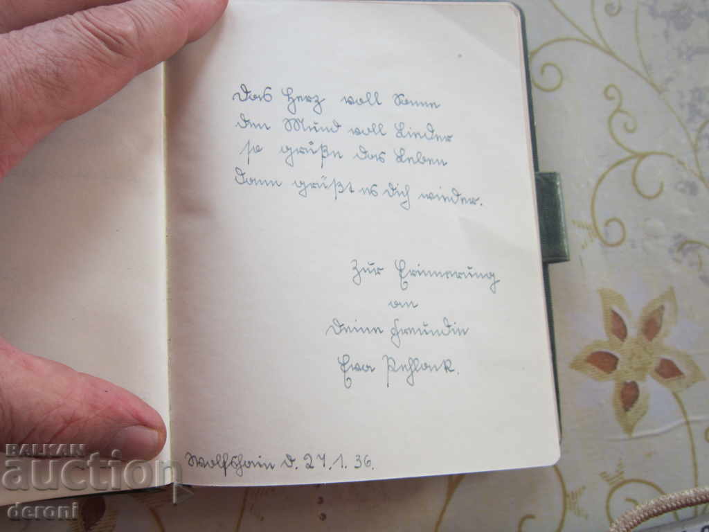 Original diary notebook German lexicon Third Reich - 6