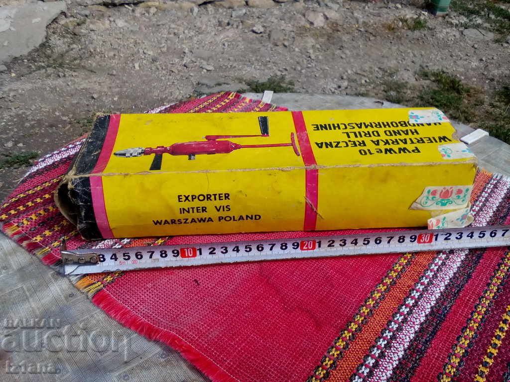 Auction A box of a drill, a drill Auction A box of a drill, a drill