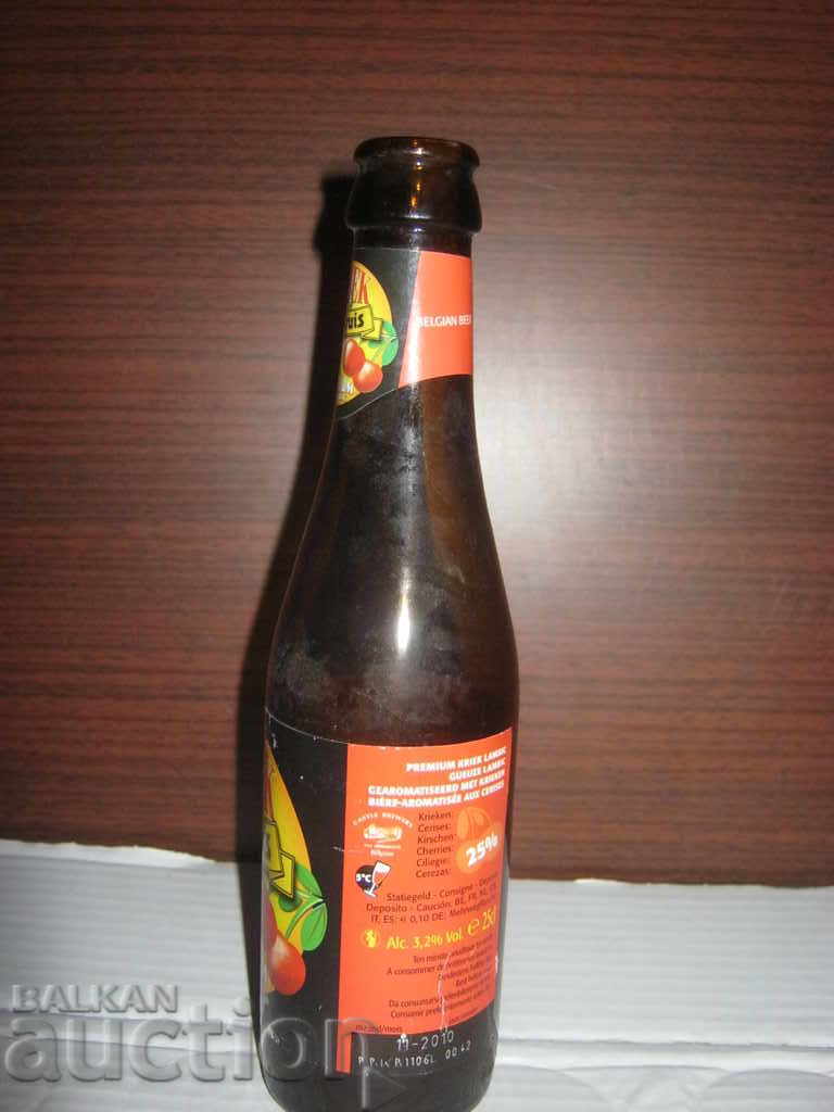 Delivery of Beer. Beer bottle. Belgium