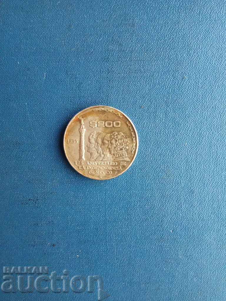 200 pesos 1985 Μεξικό