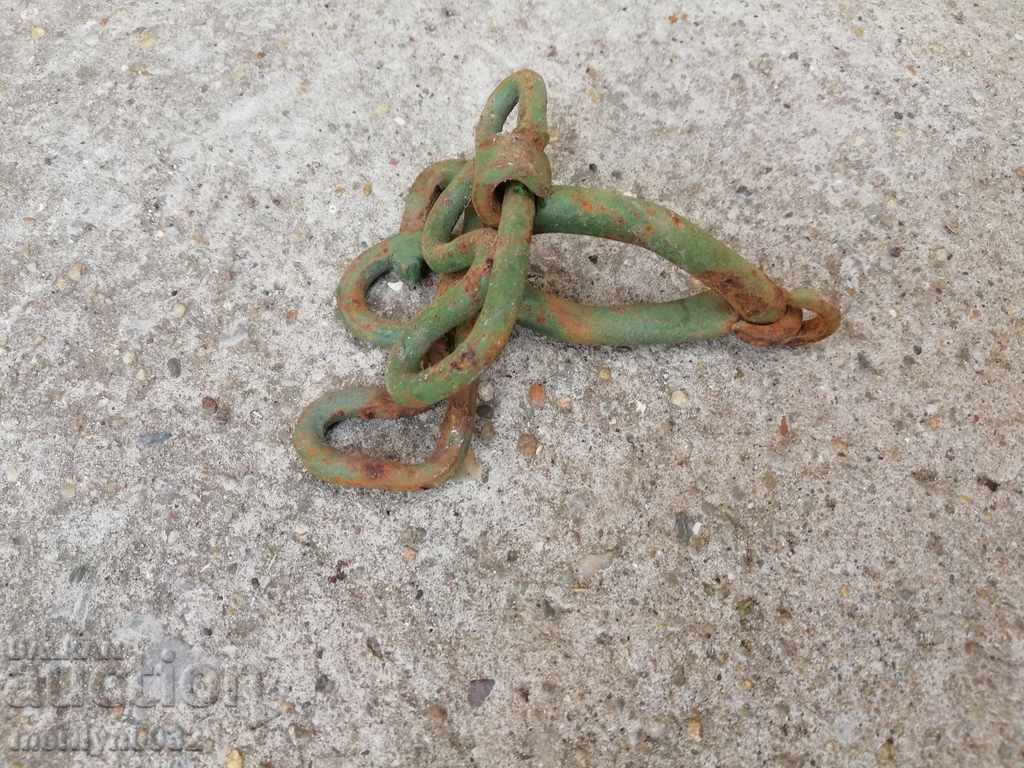 An old forged bridle reins wrought iron, a harness - 6 An old forged bridle reins wrought iron, a harness - 6
