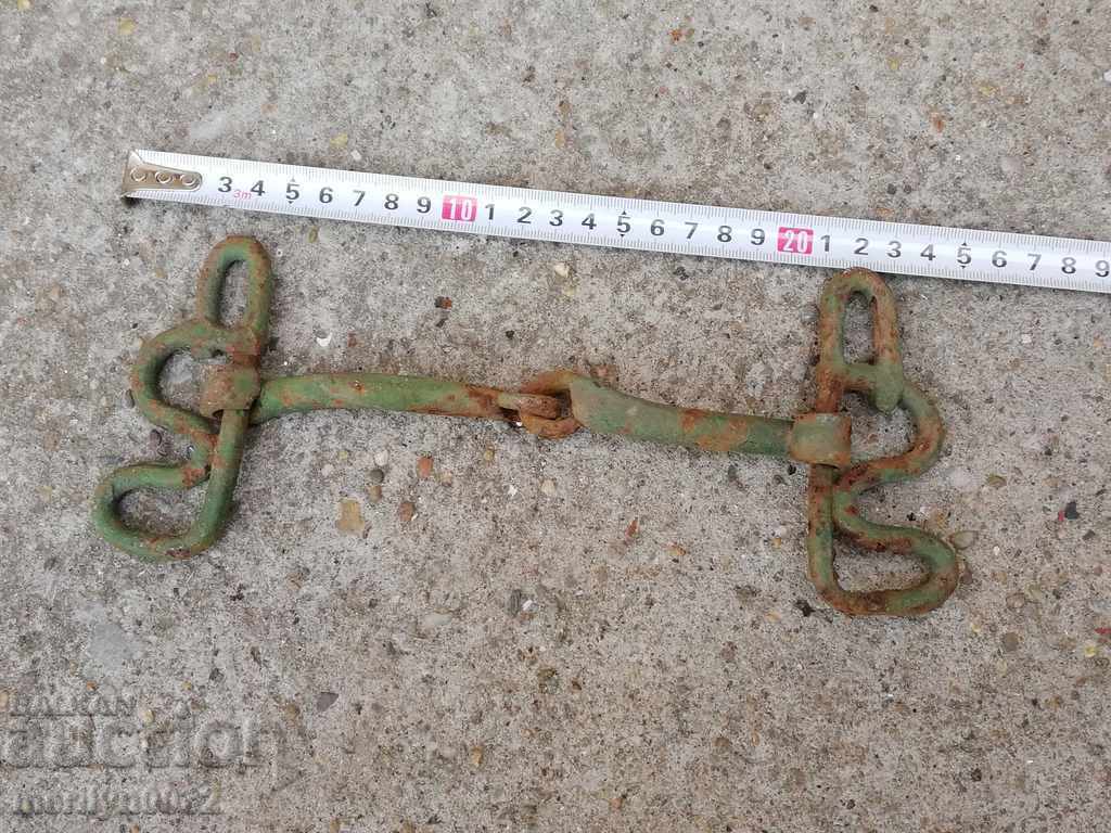 An old forged bridle reins wrought iron, a harness - 7 An old forged bridle reins wrought iron, a harness - 7