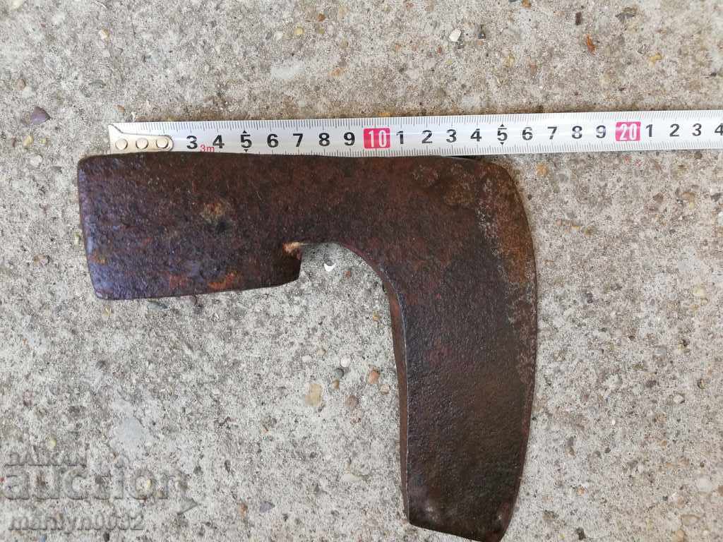 Old ax ax ax without a scraper wrought iron blade - 5 Old ax ax ax without a scraper wrought iron blade - 5