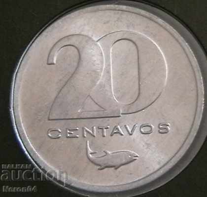 20 centavos 1977, Capul Verde