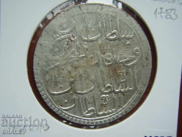 2 Zolota 1783 (AH1187 / year 10) Turkey (Abdul Hamid I) - XF - 5 2 Zolota 1783 (AH1187 / year 10) Turkey (Abdul Hamid I) - XF - 5