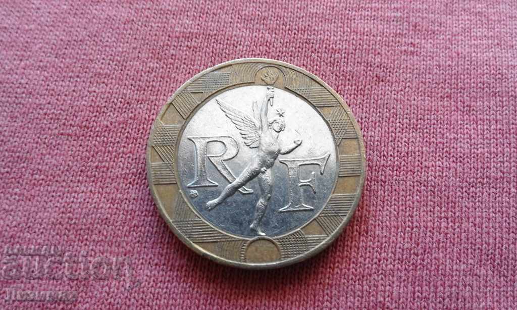 10 франка 1989 г. Франция