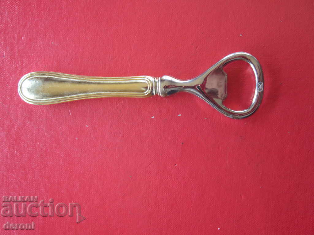 Unique bronze gilded opener marking crown - 5