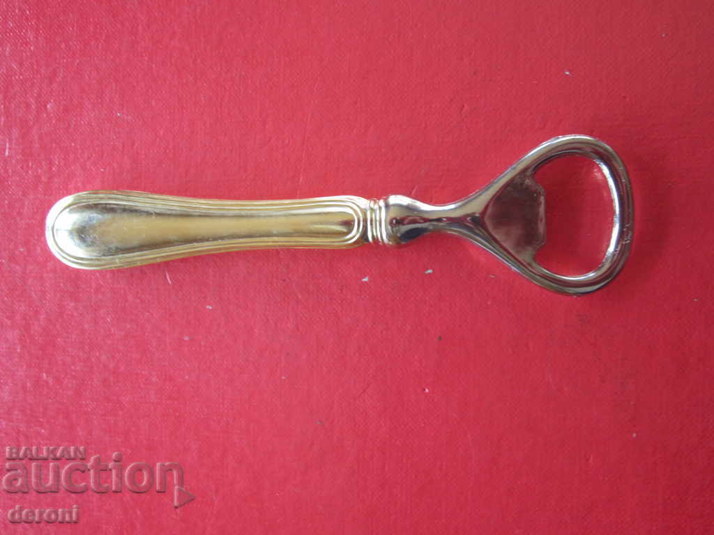 Unique bronze gilded opener marking crown - 6