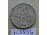 20 гроши 1963  Полша