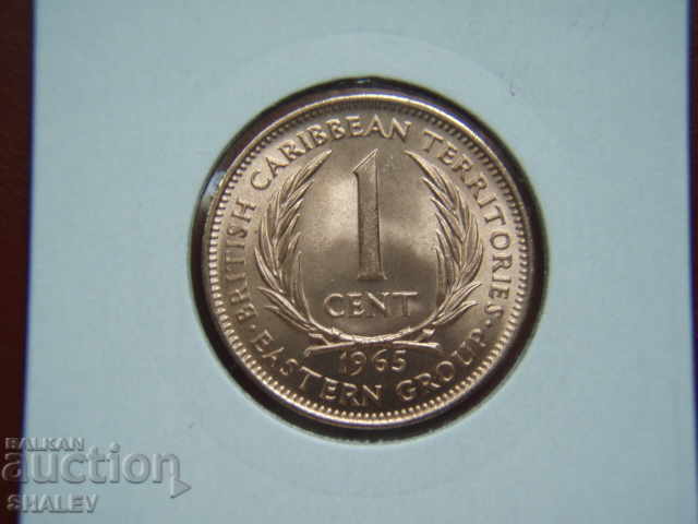Auction 1 Cent 1965 British Caribbean Territories - Unc Auction 1 Cent 1965 British Caribbean Territories - Unc