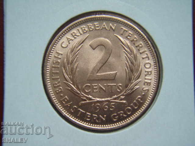 Delivery of 2 Cents 1965 British Caribbean Territories - Unc Delivery of 2 Cents 1965 British Caribbean Territories - Unc